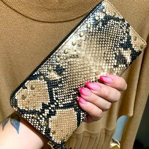 INC Snake/Animal Print Wallet/Wristlet